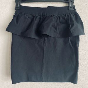 Charlotte Russe black mini skirt